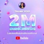 Lakshmi Nakshathra Instagram – Thank You All for making this happen 🤗❤️

#lakshminakshathra