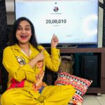 Lakshmi Nakshathra Instagram – We hit 2 Million Subscribers in YouTube channel. You heard it right…”WE”. ❤️🤗🤗💃🏻
Thanks to each of my Subscribers & Viewers for making it happen!😍
Gratitude is a divine emotion –  it fills the heart and soul. I couldn’t be more grateful for making this happen now. September can’t get more beautiful than this! 💫💫💃🏻

Thanx a Ton ✌️

Link in bio to know more about #lakshminakshathra official 
You Tube Channel ! ❤️

#lakshminakshathra #youtube #2million #youtuber #happiness #hardwork #hardworkpaysoffs @youtubeindia @youtube @youtubecreatorsindia