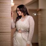 Lakshmi Nakshathra Instagram – Owning the beauty of White 🤍✨

#White&White
#lakshminakshathra
#nakshathramusings

📸. @frame_stitcherweddings 
  @shutterstories_byamal 
Outfit @silkycalicut 
Styling @stylewithandriya 
Muah @sindhu_valsan 
Jwlry @adorebypriyanka