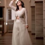 Lakshmi Nakshathra Instagram – Owning the beauty of White 🤍✨

#White&White
#lakshminakshathra
#nakshathramusings

📸. @frame_stitcherweddings 
  @shutterstories_byamal 
Outfit @silkycalicut 
Styling @stylewithandriya 
Muah @sindhu_valsan 
Jwlry @adorebypriyanka