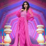 Lakshmi Nakshathra Instagram - 💕 #lakshminakshathra Photography @imagiophotography_official Outfit : @soulstudiokochi Stylist : @stylewithandriya @andriya_nunez Assit : @eb___it Muah @mukeshmuralimakeover Styling coordination : @_aleenaraju Jewellery: @kallarackalladiescollection