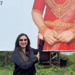 Lakshmi Nakshathra Instagram - Happiness is seeing your Hoardings all around ✌️💃🏻 #lakshminakshathra