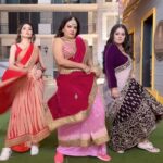 Leena Jumani Instagram - May be she is born with it or May be it’s a swag👯‍♀️ It just looks easy But it’s Not🥴 #dance #bts #baateykuchankahisi #makingmemories