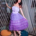 Leena Jumani Instagram - Purple dil ke pass tum rahte ho💜 Wearing @hashtaglamour Style by @nags_sidiqi Mua @mua_shabi_nadeem_ 📸 @zeeshanclicks Location📍@indiestayshotel