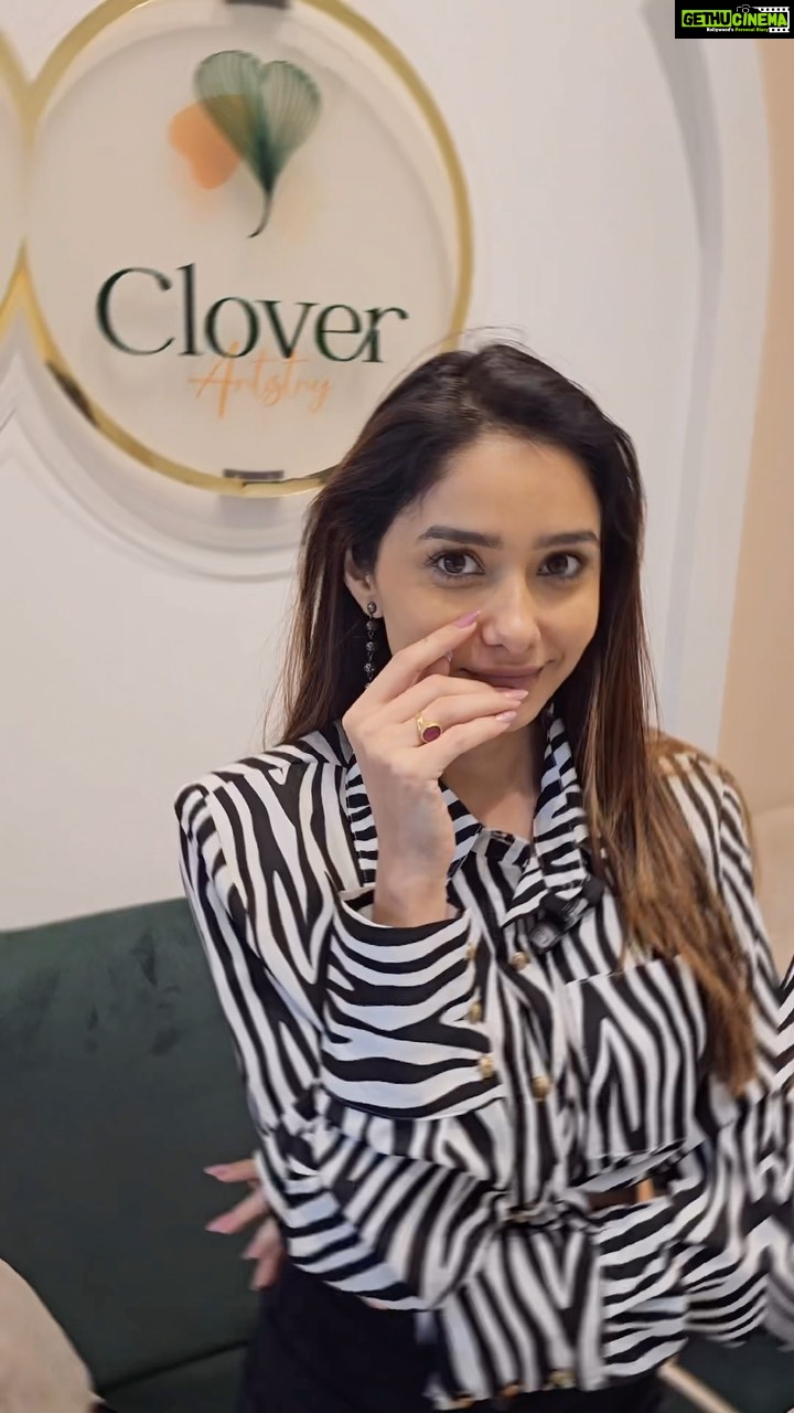 Leena Jumani Instagram - “Nailing it with the lovely @leena_real ! 💅✨ Bringing the glam to your fingertips with exclusive nail salon services with @cloverartistry Thank you Leena for coming over. It was such a pleasure to have you here. 💖 Looking forward to see you soon! 🎥📸 @karanraii11 Managed by @sstardomcelebritymanagement #polishedperfection #nails #salonservices #nailextensions #nailsalon #cloverartistry #mumbai #instagram Clover Artistry Nail Salon & Spa