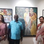 Leslie Tripathy Instagram - Congratulations @rohini_bhatia_singh her paintings / Artwork being exhibited at LOKAYATA ART GALLERY, New Delhi. Located at No. 1 Haus Khas Village. Do visit and see the beautiful artworks. Today, November 5th is the last day to see beautiful paintings of artists at the My friend Rohini Bhatia Singh along with six other artists from across India are exhibiting their artworks between Nov. 2-5th. View works by: Malyadri K. Vijaya Chandrababu M Sujata Arun Pawar Madhushree Thrirani Shreela Nitin Gokarn Deepthi Shenoy Same as last time. @rohini_bhatia_singh Lokayata Art Gallery New Delhi Abstract Art #artexhibition #paintingexhibition Lokayata Art Gallery, Hauz Khaz