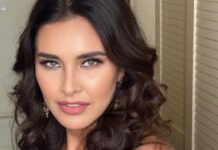 Lisa Ray Instagram - Some days deserve a second look. Sort of like the port scar on my chest. I’ve spent years feeling unlovable, unworthy, awkward and like I’ve been born in the wrong decade. Or like I’ve been dropped at the wrong darbar. (imagine the least charming character Wes Andersen has conjured- that’s me) The imposter syndrome magically began to dissipate after turning 50. Today I proudly claim no expertise in anything but being myself and living a life bursting with love, humour, wellness and exploration. Tough days don’t, however, magically disappear but I claim my autonomy and sensitivity and my right to be many things at once. Girls- women! - the era of creeping quietly into middle age is over. Be whomever you want to be. Be many things all at once. There’s more than one stairway to giddy wholeness, I guess. PS I think your nutrition advise and diet regimen is Ah-mazing @mitunds - have so much energy 🎉 Wearing @ayeshadepala MUH @makeovers_pallaviseth Brisbane, Queensland, Australia