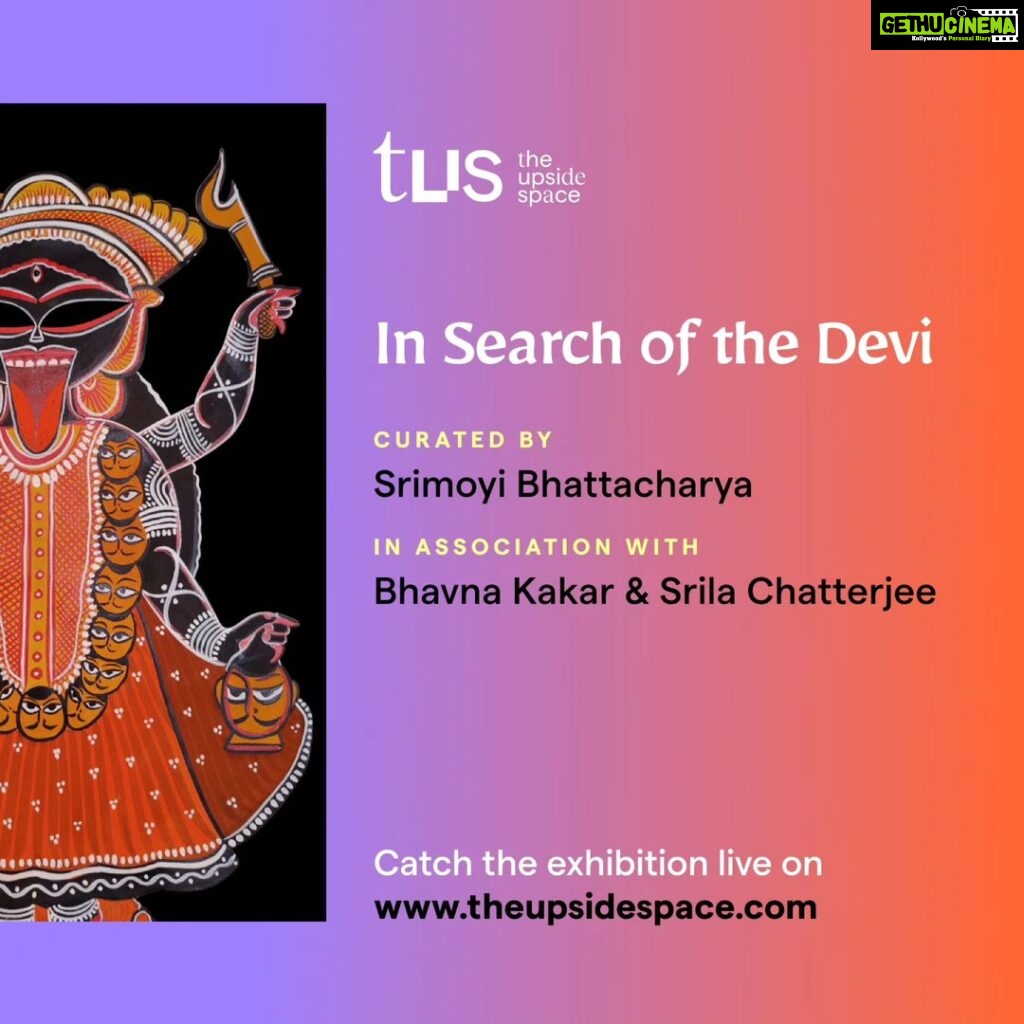Lisa Ray Instagram - We started off the month of October with the exhibition ‘In Search of the Devi,' curated by the brilliant Srimoyi Bhattacharya (@sripeepul. Srimoyi’s curation on TheUpsideSpace is the first of its kind, bringing together traditional forms of art alongside contemporary expressions. The exhibition showcases artists who have created interpretations of Durga or Shakti, celebrating feminine strength and vitality. Launched to coincide with the Indian festival of Durga Puja, this exhibition pays homage to the unique artistic expressions that come to life in Bengal during this festive period. Learn more about Srimoyi and the exhibition ‘In Search of the Devi’ by visiting @theupsidespace. . . . . . #curatorsoninstagram #curator #curators #artists #TheUpsideSpace