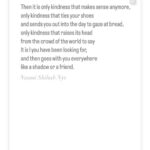 Lisa Ray Instagram – Repost @janicepariat 

Now, more than ever. 

A poem by one of my favorite poets @nshihab2018 

an offering posted by a beloved writer and human @janicepariat