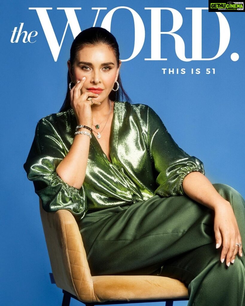 Lisa Ray Instagram - The Word. presents a pioneering series on the joys and truth of growing older, with 15 powerful voices—actors, designers, authors, and female bosses—sharing their views on why life has only become better with the passing years. Excerpt from the interview with Lisa Ray (@lisaraniray): The Word.: What is the best thing about growing older? Lisa Ray: “The best thing about growing older is this sense of personal liberation—a liberation from self-imposed rules, from your own inner critic, and from a lot of the petty concerns that can consume you when you are much younger. Also, there is a liberation from other’s opinions, that you cut right out.”  TW: Do you think ageism affects women more than men? LR: On a personal level, because I have made a living from being in front of the camera, ageism hits me even more. However, I take that as a wonderful challenge and am stepping into myself more fully and embracing all the different aspects of my personality. As a result, I am being able to present that to my audience whereas earlier, I was only judged through my looks. So, in a way, ageism has actually worked in my favour.”  TW: What does timeless mean to you? LR: “For me, timeless is expressed in spiritual ways. I think finding that light within us, one that will never go out, is timeless.”  Lisa is wearing all jewellery by @shriramhariramjewellers , a pink shirt by @gucci , and a green shirt by @reemaameer The Team:  Editor-In-Chief: @nandinibhalla Photographer: @hasanelsayed_ Styling: @upasg Content Director: @radhika_bhalla Managing Editor: @sharmameghna MUA: @beautybyaudreysangma Hair: kanishaamakeupandhair Read the interview on thewordmag.com #TheWord #TheAgelessSeries #LisaRay @thewordmagazine