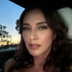 Lisa Ray Instagram - Some days deserve a second look. Sort of like the port scar on my chest. I’ve spent years feeling unlovable, unworthy, awkward and like I’ve been born in the wrong decade. Or like I’ve been dropped at the wrong darbar. (imagine the least charming character Wes Andersen has conjured- that’s me) The imposter syndrome magically began to dissipate after turning 50. Today I proudly claim no expertise in anything but being myself and living a life bursting with love, humour, wellness and exploration. Tough days don’t, however, magically disappear but I claim my autonomy and sensitivity and my right to be many things at once. Girls- women! - the era of creeping quietly into middle age is over. Be whomever you want to be. Be many things all at once. There’s more than one stairway to giddy wholeness, I guess. PS I think your nutrition advise and diet regimen is Ah-mazing @mitunds - have so much energy 🎉 Wearing @ayeshadepala MUH @makeovers_pallaviseth Brisbane, Queensland, Australia