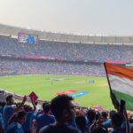 Lopamudra Raut Instagram - Bled blue when we played green ! The most iconic match each time, India vs Pakistan !! 🇮🇳🇵🇰 #worldcup #cricket #indvspak #indiavspakistan #cricketworldcup2023 Narendra Modi Stadium - Ahmedabad