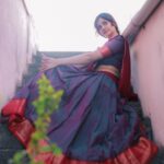 Losliya Mariyanesan Instagram - Time to bloom into your best self Costume @studio_l_by_lini Photography @karthikha_photography @styl_by_prathi Videography @kavinilavan_filmmaker Jewels @daivik.in