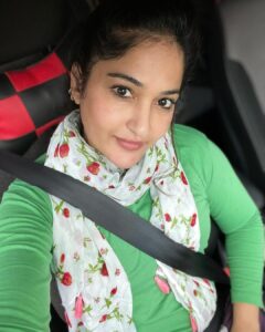 Madhavi Latha Instagram - Just this beautiful evening @hyderabad