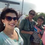 Madhavi Nimkar Instagram - Light house 🏮 . #Guhagar🐳 #birthplace👧