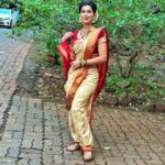 Madhavi Nimkar Instagram – #nauvarisaree 💖🌹
#lovethislook 🫶🏻
Jeweller by @sudiksha_art_jewellery_1912