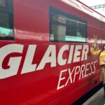 Madhu Sharma Instagram - The Glacier Express is a famous scenic train route in Switzerland that offers breathtaking views of the Swiss Alps. It is considered one of the most spectacular train journeys in the world, attracting tourists from around the globe. #glacierexpress #swisstrain #switzerland #swiss #alps #snow #explorepage✨ #explore #exploremore #exploreeverything