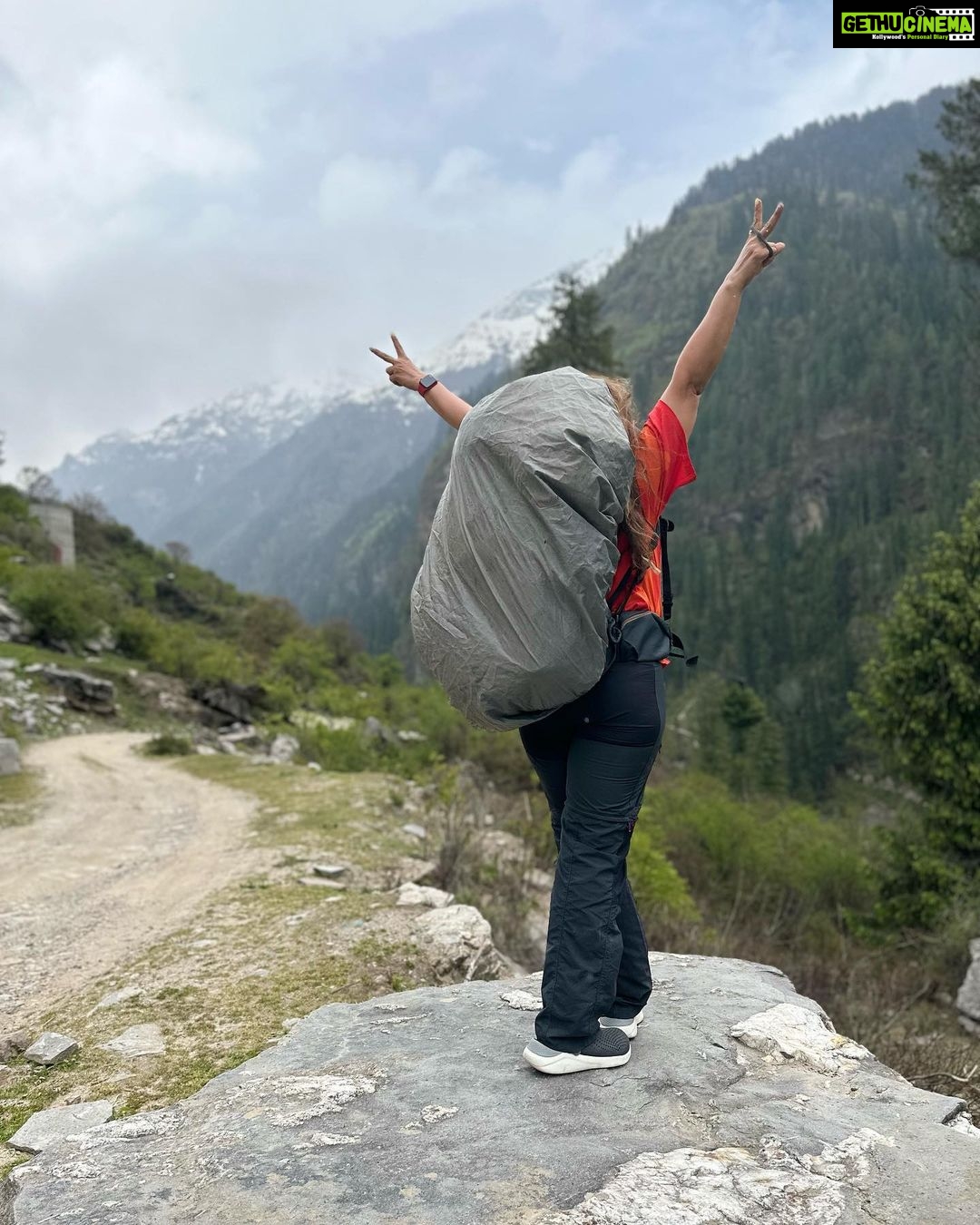 Madhu Sharma Instagram - Stepping back into civilization after days of immersing myself in the raw beauty of nature #trekking #trekkinghimalayas #himalayas #mountains #nature #trekker #trek #indiahikes #buranghati The Oberoi Cecil, Shimla