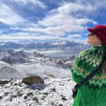 Madhu Sharma Instagram - One of the most striking features of Ladakh in winter is the way the snow transforms the landscape. The mountains are covered in a thick layer of snow, and the valleys and hills are blanketed in a pristine white that contrasts beautifully with the clear blue sky. The snow also creates intricate patterns and formations on the mountainsides, making for a stunning sight. Ladakh, India