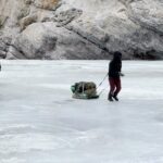 Madhu Sharma Instagram - “Exploring the Enchanting Caves of Tibb and Unveiling the Mysteries of Nerak - A Thrilling Adventure… check on my YouTube channel “The world of Madhu Sharma “ #ChadarTrekAdventure #FrozenRiverTrek #HighAltitudeTrek #LadakhDiaries #ExtremeWeatherChallenge #NatureWonders #ExploreTheUnseen #TravelGoals #BucketListExperience #IntoTheWilderness #HimalayanExpedition #AdventureAwaits #SoulSearchingJourney #MountainMadness #exhilaratingexperience Tibb Cave