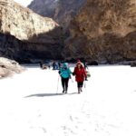 Madhu Sharma Instagram - Reached TIBB Cave… Campsite 2 ⛺️… Do you want to share my experience… go check out my YouTube channel “The world of Madhu Sharma” #trekking #trekkingindia #chaddarterk2023 #frozenriver #zanskar #zanskarriver #leh #ladakh #explore #explorepage✨ Chadar Trek