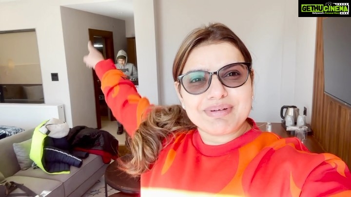 Madhu Sharma Instagram - Reached Ladakh for CHADAR Trek… Do you want to share my experience… go check out my YouTube channel “The world of Madhu Sharma” #chadartrek2023 #leh #ladakh #frozenriver #zanskarvalley #mountains #snow #naturelovers Leh, Ladakh
