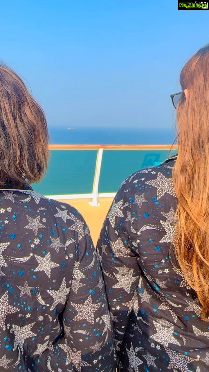 Madhu Sharma Instagram - “Our friendship is the most wonderful thing, we listen to everything that we have to say to each other and we also listen to everything that we don’t say to each other.” #cruise #cordeliacruise #friendship #sea #sealife #sealovers #exoplore #explorepage #exploremore #crusingindia
