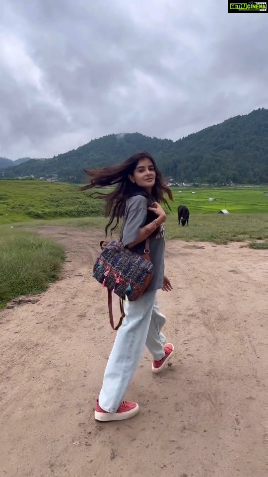 Madhumita Sarcar Instagram - Starting from painting my shooting sets to visiting temples and enjoying scenery has been all about my trip to Arunachal. *and shooting too😛 #KeProthomKachheEshechhi ❤️🧿🙏