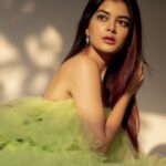 Madhumita Sarcar Instagram - Grinning greening 💚🍀🔫🌲🐍☘️💚🌿🦖🌳🌱🥒🥑