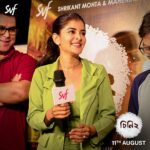 Madhumita Sarcar Instagram - #Cheeni2-এর press meet থেকে রইল চিনির মতন মিষ্টি pictures ♥️ Film in Cinemas 11th August. #MainakBhaumik @madhumita_sarcar @soumyamukhherjee @mainak.music #SVF