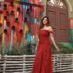 Madhumita Sarcar Instagram - Colours fade away, memories remain ♾️ … Wardrobe @goindrilaofficial