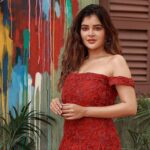 Madhumita Sarcar Instagram - Colours fade away, memories remain ♾️ … Wardrobe @goindrilaofficial