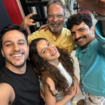 Madhurima Roy Instagram - I’ll look back and my heart only smiles for this one. Bunch of most beautiful and heartwarming people coming together to make a film, ever so special. This will always feel like a warm hug 🤗 ‘Shalimar aur Main’ the title but now feels like ‘Shalimar aur Hum’❤️ Thank you to each one of you in knitting this special one together, it’s a wrap for now 💫 Bhimtal Utrakhand