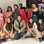 Madhushree Instagram - It was a really very #interesting and #enjoyable moment . netflix #panel #discussion on #creative #quotient . #creativequotient #netflixcreatives #netflixtime . I met lots of young talents .. thanks to the #netflix team