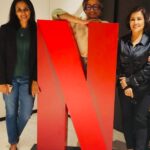 Madhushree Instagram - It was a really very #interesting and #enjoyable moment . netflix #panel #discussion on #creative #quotient . #creativequotient #netflixcreatives #netflixtime . I met lots of young talents .. thanks to the #netflix team