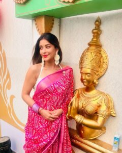 Madhuurima Instagram - Wish u all a very happy Bijoy dashami😍😍😍😍😍 
#durgapuja #durgapower #naarishakti