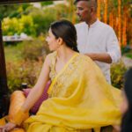 Mahira Khan Instagram - My Khadija made this sari for me… ✨🌙 Pray for you everyday, K 🫶 @elanofficial 💛 30.09.23