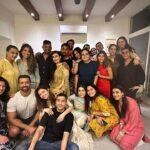 Mahira Khan Instagram - What a good. What a Best 🧿 So when I told my friends about the wedding… I also laid out a few ‘requests’. This is how they went - Me - Guys please I’m too old for dances, can we not have dances ? Friends - No. we have to. M - Ok just one? F - Hell No. M - Ok please no dholkis before Bhurban. We should all just chill. F - talk to the ✋🏼 As time came close and they all were over everyday.. I realised they just wanted to celebrate me and us. My childhood friends, work friends, my cousins… had seen it all with me - held me when I was down and clapped when I succeeded. I had done the same with them. To these insanely amazing humans I call family. I love you all so freaking much. Alhumdulillah. MashAllah. 🧿 P.S My bestest friend in the whole world surprised me at the Mehndi and I still can’t believe she made it. It’s her birthday today - I love you my insia lotia. Always and forever ♥️