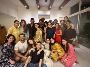 Mahira Khan Instagram - What a good. What a Best 🧿

So when I told my friends about the wedding… I also laid out a few ‘requests’. This is how they went - 

Me - Guys please I’m too old for dances, can we not have dances ? 
Friends - No. we have to. 
M - Ok just one? 
F -  Hell No. 
M - Ok please no dholkis before Bhurban. We should all just chill. 
F - talk to the ✋🏼

As time came close and they all were over everyday.. I realised they just wanted to celebrate me and us. My childhood friends, work friends, my cousins… had seen it all with me - held me when I was down and clapped when I succeeded. I had done the same with them. 

To these insanely amazing humans I call family. I love you all so freaking much. Alhumdulillah. MashAllah. 🧿

P.S My bestest friend in the whole world surprised me at the Mehndi and I still can’t believe she made it. It’s her birthday today - I love you my insia lotia. Always and forever ♥️