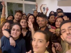 Mahira Khan Instagram - What a good. What a Best 🧿

So when I told my friends about the wedding… I also laid out a few ‘requests’. This is how they went - 

Me - Guys please I’m too old for dances, can we not have dances ? 
Friends - No. we have to. 
M - Ok just one? 
F -  Hell No. 
M - Ok please no dholkis before Bhurban. We should all just chill. 
F - talk to the ✋🏼

As time came close and they all were over everyday.. I realised they just wanted to celebrate me and us. My childhood friends, work friends, my cousins… had seen it all with me - held me when I was down and clapped when I succeeded. I had done the same with them. 

To these insanely amazing humans I call family. I love you all so freaking much. Alhumdulillah. MashAllah. 🧿

P.S My bestest friend in the whole world surprised me at the Mehndi and I still can’t believe she made it. It’s her birthday today - I love you my insia lotia. Always and forever ♥️