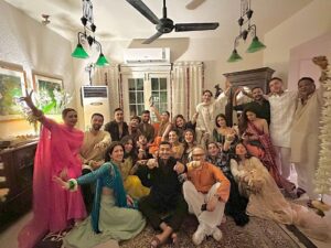 Mahira Khan Instagram - What a good. What a Best 🧿

So when I told my friends about the wedding… I also laid out a few ‘requests’. This is how they went - 

Me - Guys please I’m too old for dances, can we not have dances ? 
Friends - No. we have to. 
M - Ok just one? 
F -  Hell No. 
M - Ok please no dholkis before Bhurban. We should all just chill. 
F - talk to the ✋🏼

As time came close and they all were over everyday.. I realised they just wanted to celebrate me and us. My childhood friends, work friends, my cousins… had seen it all with me - held me when I was down and clapped when I succeeded. I had done the same with them. 

To these insanely amazing humans I call family. I love you all so freaking much. Alhumdulillah. MashAllah. 🧿

P.S My bestest friend in the whole world surprised me at the Mehndi and I still can’t believe she made it. It’s her birthday today - I love you my insia lotia. Always and forever ♥️