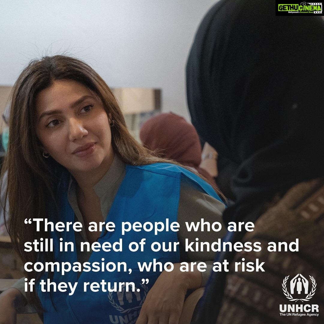 Mahira Khan Instagram - No one leaves their home behind by choice. ππ Here in Pakistan, Iβve been proud of our tradition of hospitality towards those in search of safety, dignity and respect. For over 40 years we have provided safety to our Afghan brothers and sisters in need. There are people who are still in need of our kindness and compassion, who are at risk if they return. I appeal to my government to continue to support those who need it ππΌππΌππΌππΌ @Refugees @UNHCRAsia @UNinPak @UNHCRPakistan
