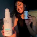 Maira Doshi Instagram – Maximum Sun Protection + Glowy Skin = right this way with this power duo by @kimirica.shop✨
This everyday glow sunscreen has SPF 50+ & PA+++, gets absorbed by skin very easily and doesn’t leave behind any white cast.
Also, their After Sun Serum lotion comes in handy as an instant skin-soother for sun-exposed and irritated skin (it has a cooling effect which I love 😍)
This duo is perfect for indoors & outdoors, summer and beyond…👍🏻☀️