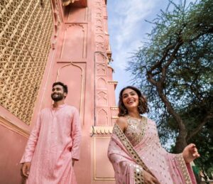 Maira Doshi Instagram - A technical glitch with my earlier post that has led to its absence from the timeline. 
So here’s the repost. 

Thrilled to announce that our journey has reached a new milestone! Making it official with @mriduldhadda ❤️❤️❤️

Grateful for the love and support as we share this special moment together. 🌟