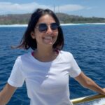 Maira Doshi Instagram - To good places! ❤️ #bali #indonesia #giliislands #boatride #ocean #waves Gili islands