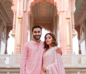 Maira Doshi Instagram - A technical glitch with my earlier post that has led to its absence from the timeline. 
So here’s the repost. 

Thrilled to announce that our journey has reached a new milestone! Making it official with @mriduldhadda ❤️❤️❤️

Grateful for the love and support as we share this special moment together. 🌟