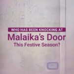 Malaika Arora Instagram - Somebody just showed up at Malaika's door for the festivities this season... What’s coming next? Drop your guesses in the comments below #LotusHerbals #YourhRX #MalaikaArora #Lotus #ComingSoon #Festivities