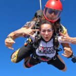 Malaika Arora Instagram - Jumped into 48 with a bang! 🎉 Skydiving on my birthday was INSANE! 🤩 The feeling of free-falling is indescribable. Here’s to living life on the edge & it is an experience that reminded me to always chase adventure and embrace the extraordinary Thank you @skydivedubai & @pickyourtrail for making this happen. #BirthdayAdventures #SkydivingJoy #FeelingAlive