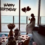 Malaika Arora Instagram - As the sun sets on another year & I turn 48, ( in my favourite bathrobe ) I am grateful for the peace, my people and my calm that has been my companion throughout this journey. Sitting here, each moment feels like a gentle whisper, guiding me towards self-discovery and inner strength. Here's to the soothing whispers of the breeze, the mesmerizing sunsets that reflect the promise of new beginnings, and the warmth of the people who have made my life beautiful. Once again, grateful for the life I have got to live so far and hopeful for the life ahead. Happy birthday to me! @pickyourtrail @atlantistheroyal Atlantis The Royal