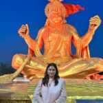 Malavika Instagram - In the Arms of the Divine, Finding Bliss 🤗🙏 Indore, M.P.